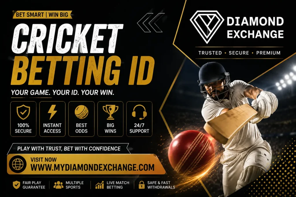Cricket Betting ID - mydiamondexchange.com