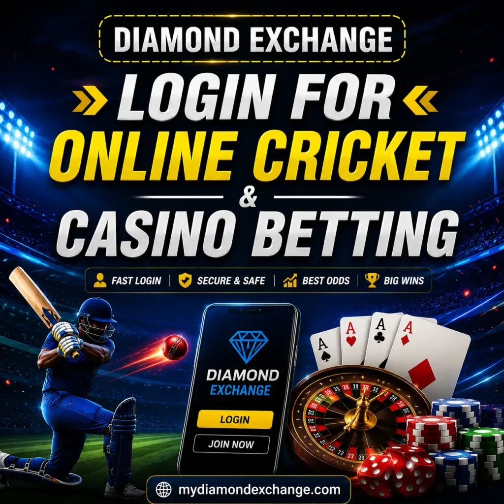 Login For Online Cricket & Casino Betting mydiamondexchange.com
