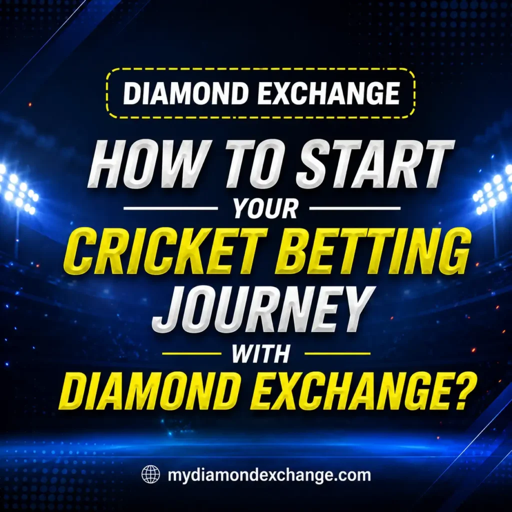Start Your Cricket Betting Journey With myDiamondExchange.com