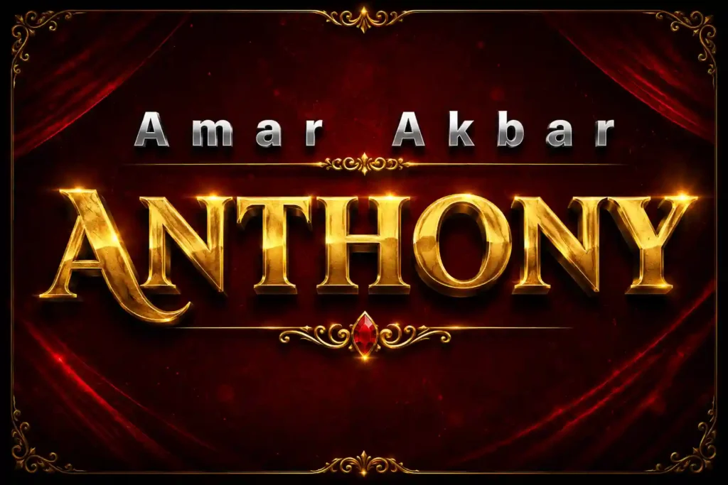 amar akbar anthony mydiamondexchange.com