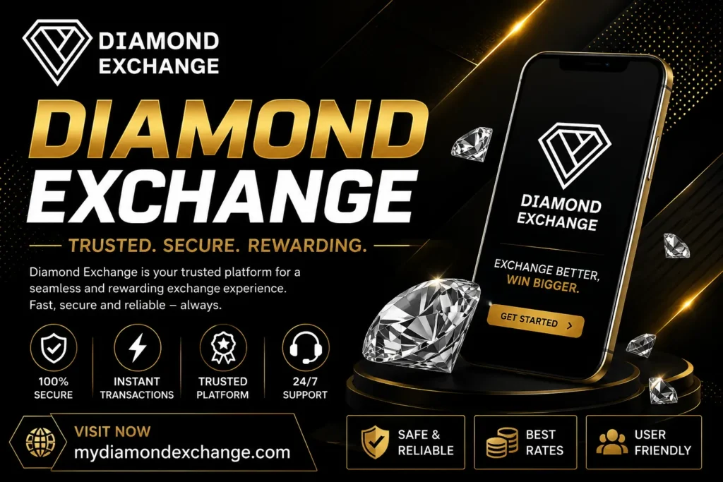 Diamond Exchange - Trusted Cricket Exchange Platform by My Diamond Exchange