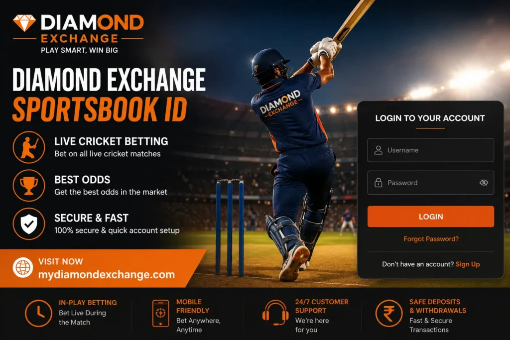 Diamond Exchange sportsbook ID