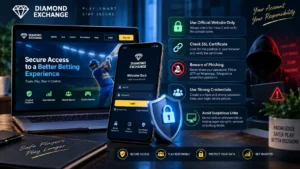 Diamond Exchange account security and phishing protection